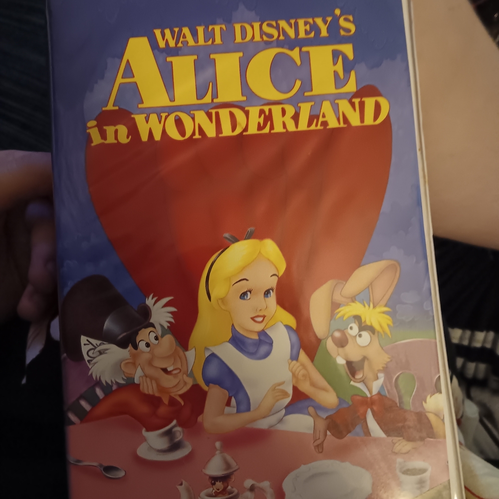 Alice in Wonderland VHS